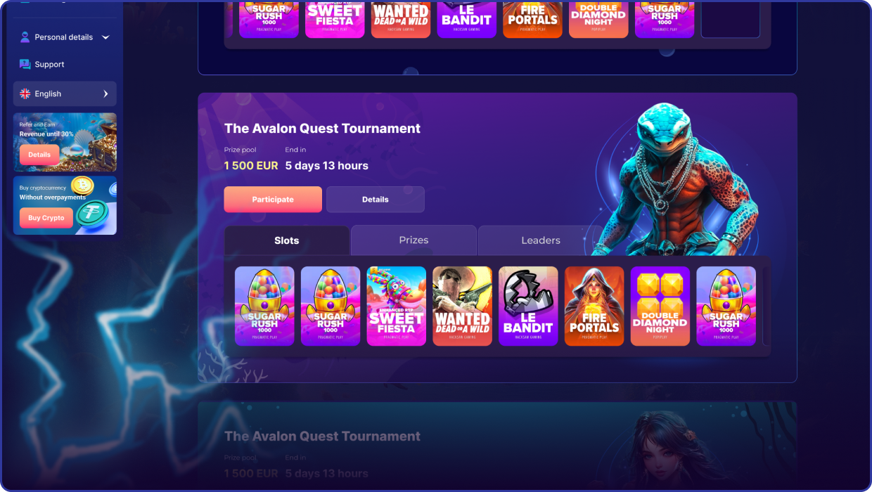 Triton Slots local